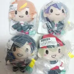 プロセカ　ふわぷちマスコット　東雲彰人　青柳冬弥　小豆沢こはね‎ 白石杏