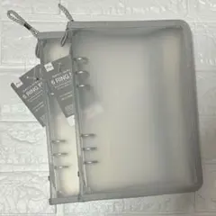 N様専用❗️カラー自由ダイソー☆A5 6リング内ポケット付きファイル 2
