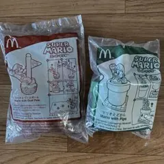 マクドナルド ハッピーセット スーパーマリオ 2種 新品未開封