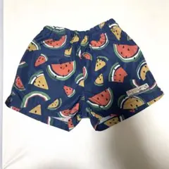 BREEZE ブリーズ　スイカ柄 半ズボン　サイズ80 水陸両用パンツ