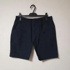 アズールバイマウジー　コットンナイロン イージー ショートパンツ　L　黒のサムネイル