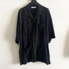 最終値下げ！joint works キューバシャツ　ブラックのサムネイル