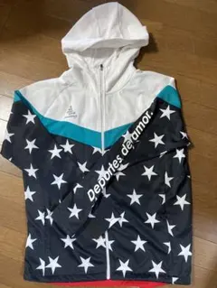 美品　スボルメパーカーフード星柄