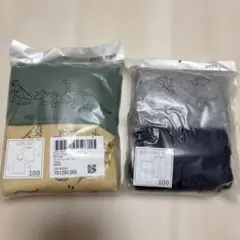 【新品未使用】プティマイン　プティプラෆロンTෆ‪レギンスセット100cm