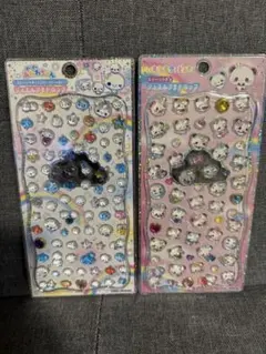 ♡正規品♡ジュエルプチドロップ！！あわわちゃん・もちもちぱんだシールセット⭐︎