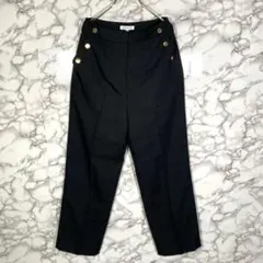 NATURAL BEAUTY BASIC （M） 水手褲 金鈕扣 黑色