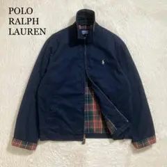 90s ポロラルフローレン ドリズラージャケット ポニーロゴ ブルゾン コットン
