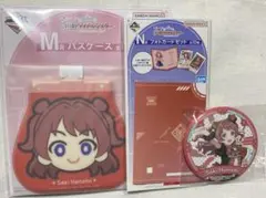 学マス 一番くじ 花海咲季 缶バッジ フォトカード パスケース