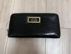 CECIL McBEE 長財布 ブラック クロコ型押しのサムネイル