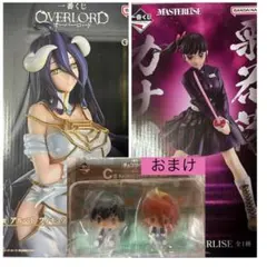 一番くじ フィギュア まとめ売り (アルベド 栗花落カナヲ) おまけ付き