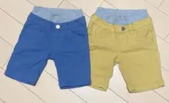 キッズショートパンツ2色セット