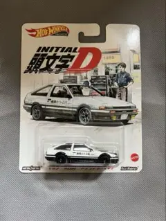 【希少！】ホットウィール 頭文字D トヨタ AE86 スプリンタートレノ ホットウィール73話 頭文字D編 藤原拓海 スプリンタートレノ(AE86