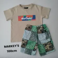 マーキーズ 100cm ワイルドシングス Tシャツ ハーフパンツまとめ売り