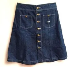 【Lee】UNONMADE フロントボタンデニムスカート