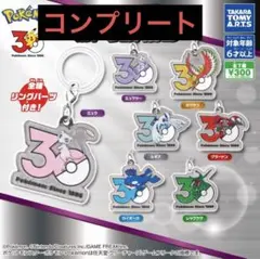 ポケモン メタルチャームマスコット 30周年 コンプリートセット 新品