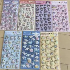 ぷくっとシール　7点セット