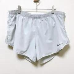 ナイキ ショートパンツ ラウンドヘム 無地 XL 灰 ポリエステル ランニングのサムネイル