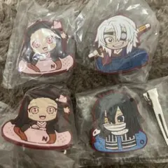 鬼滅の刃 キャラばんちょうこう ヘアクリップ 竈門禰豆子 宇髄天元 伊黒小芭内