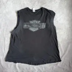 ハーレーダビッドソン ノースリーブ XL ボロ タンクトップ