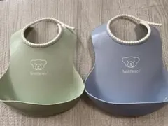 BABYBJÖRN エプロン 2枚セット グリーン・ブルー