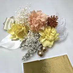 １２ ドライフラワー 髪飾り 成人式 卒業式 入学式 七五三 袴