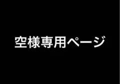 空様専用ページ