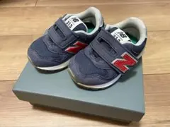 New Balance 313 ネイビー/レッド スニーカー