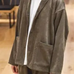 MUJI Labo ムジラボ コーデュロイ テーラードカラージャケットS-M