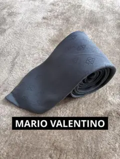 MARIO VALENTINO シルクネクタイ グレーのサムネイル