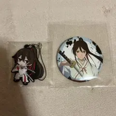 地獄楽 山田浅ェ門 佐切 ストラップ＆缶バッジ