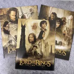 THE LOAD OF THE RINGS 映画　パンフレット　三冊セット