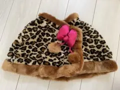 レア⭐︎ディズニー　ヒョウ柄　ファー　ケープ　ショール