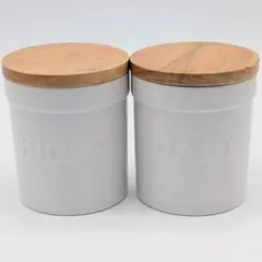 スタジオクリップ SALT SUGAR ソルトアンドシュガー　ポット　2個セットのサムネイル