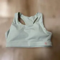 zm. ライトグリーン スポーツブラ S