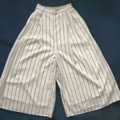 GU ガウチョパンツ オフホワイト