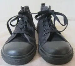 コンバース オールスターハイ　ブラックモノクローム　黒　18㎝　ok2512A