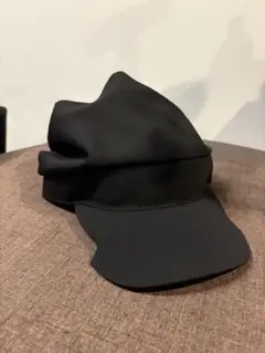 Y’s for men ウールギャバジン ドレープキャップ 黒 サイズ3