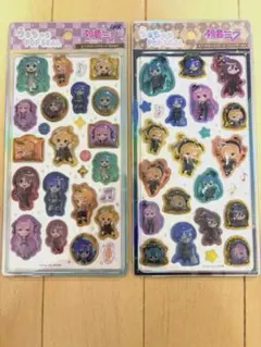 うるちゅるポップシール 初音ミク　2シートセット