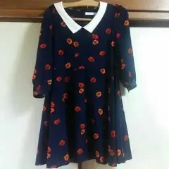 ワンピース  LOWRYSFARM  小花 aライン