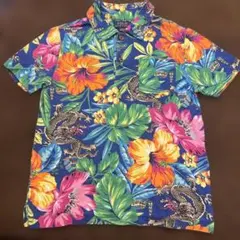 POLO RALPH LAUREN フラワープリント ポロシャツ 4T