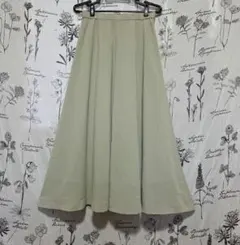 587 フレアロングスカート