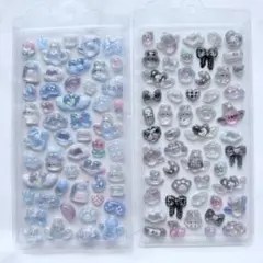 正規品　ボンボンドロップシール　しろくろボンボン　みずいろボンボン　クーリア