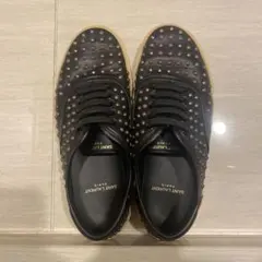 SAINT LAURENT スタッズ付きスニーカー
