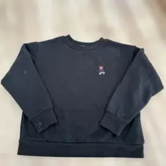 LOGOS DAYS 裏起毛トレーナー 130 ベア