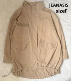 JEANASIS ベージュ ジャンパー・ブルゾン