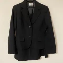 事務服　黒　11号　スーツ　オールシーズン