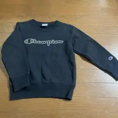 Champion トレーナー ブラック 140