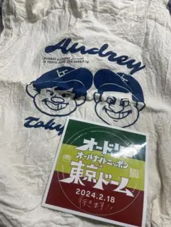 オードリーのオールナイトニッポンin東京ドーム トートバッグ　ステッカーのサムネイル