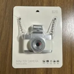 【新品未開封】3COINS　ミニトイカメラ　アイボリー