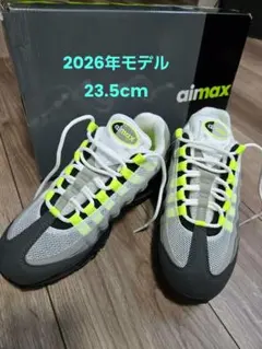 新品未使用 ナイキ エアマックス95 ウィメンズ イエローグラデ 23.5cm